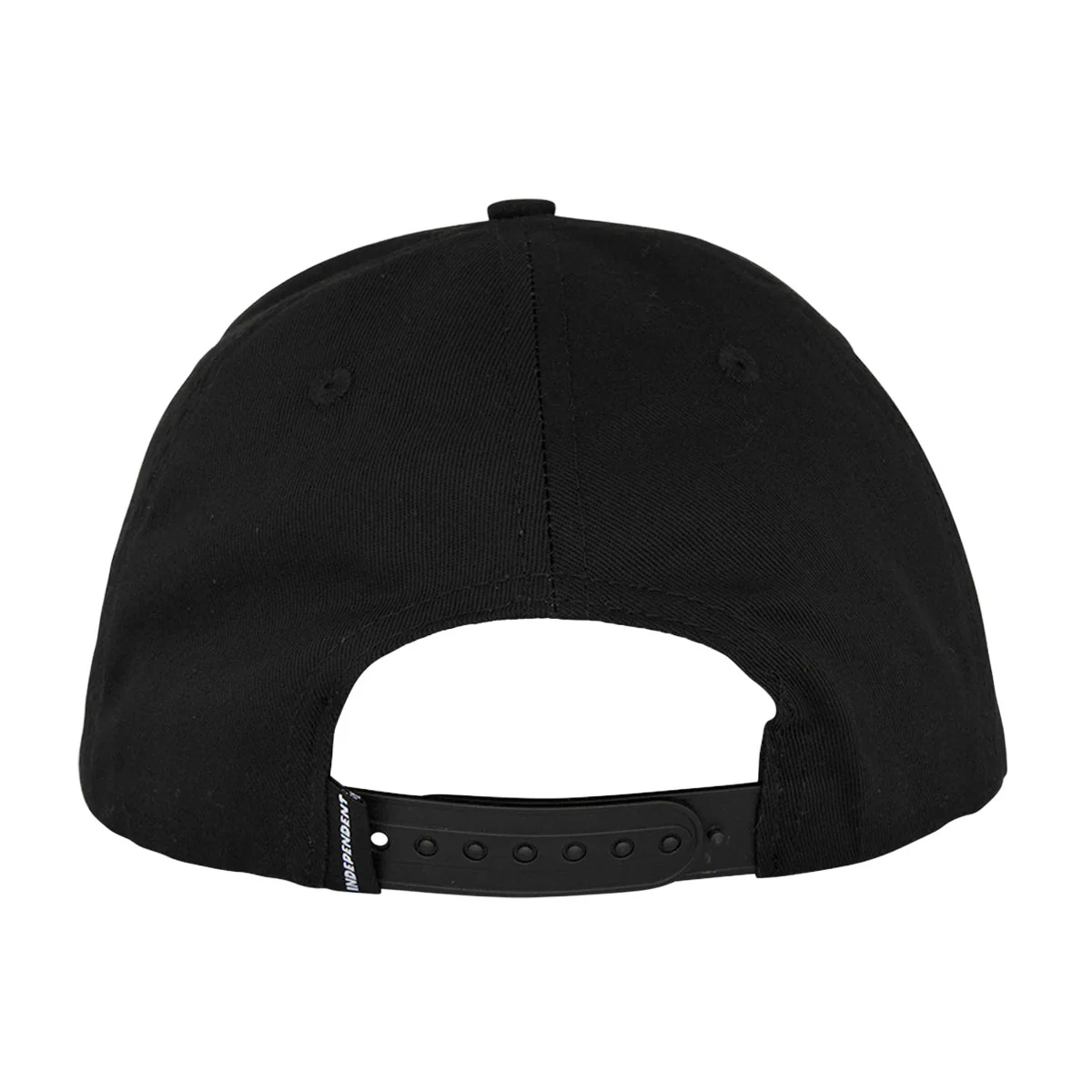 Independent Scroll 2 Snapback Hat - Black - Image 3
