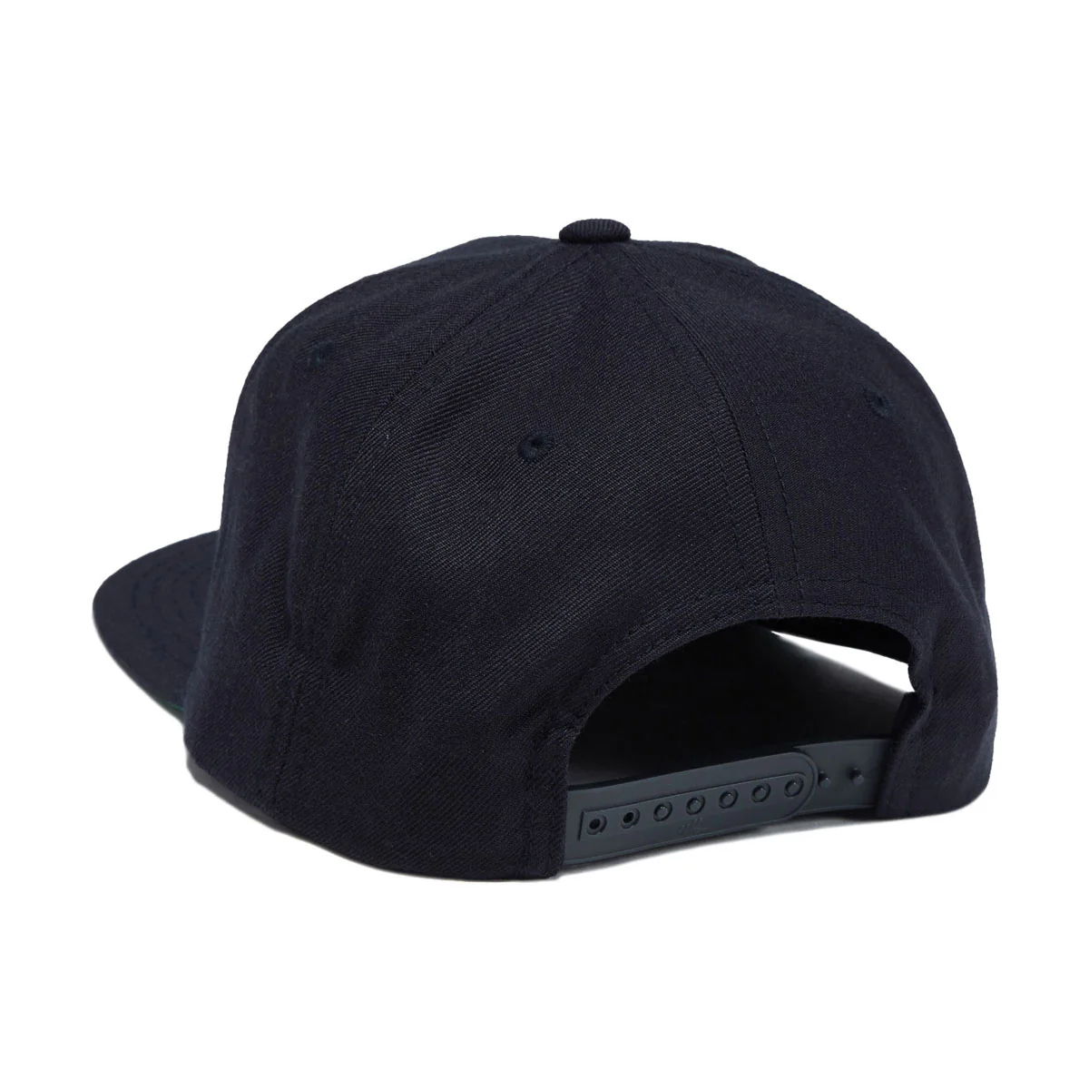 Independent Span Embroidered Snapback Hat - Dark Navy/White - Image 2