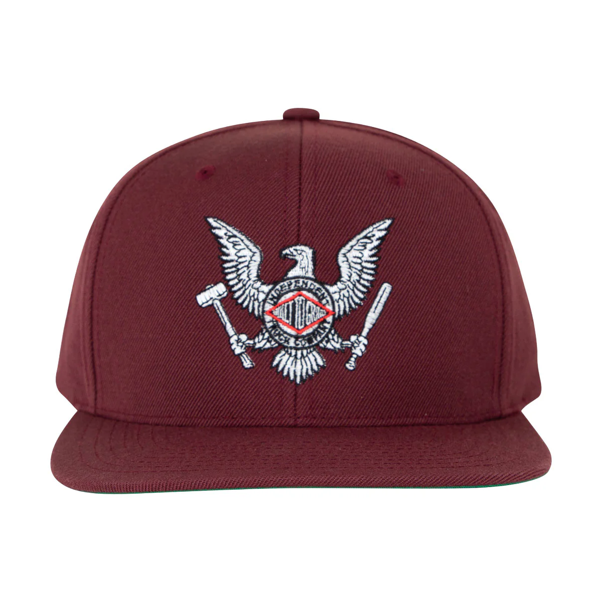 Independent Tools Of The Trade Snapback Hat - Maroon - Image 2