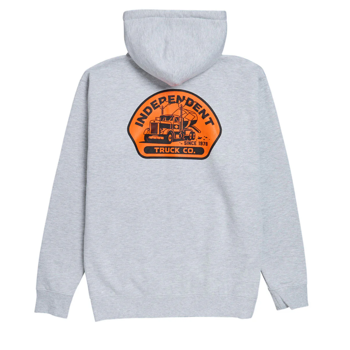 Independent Trucking Zip Hoodie - Grey Heather - Image 2