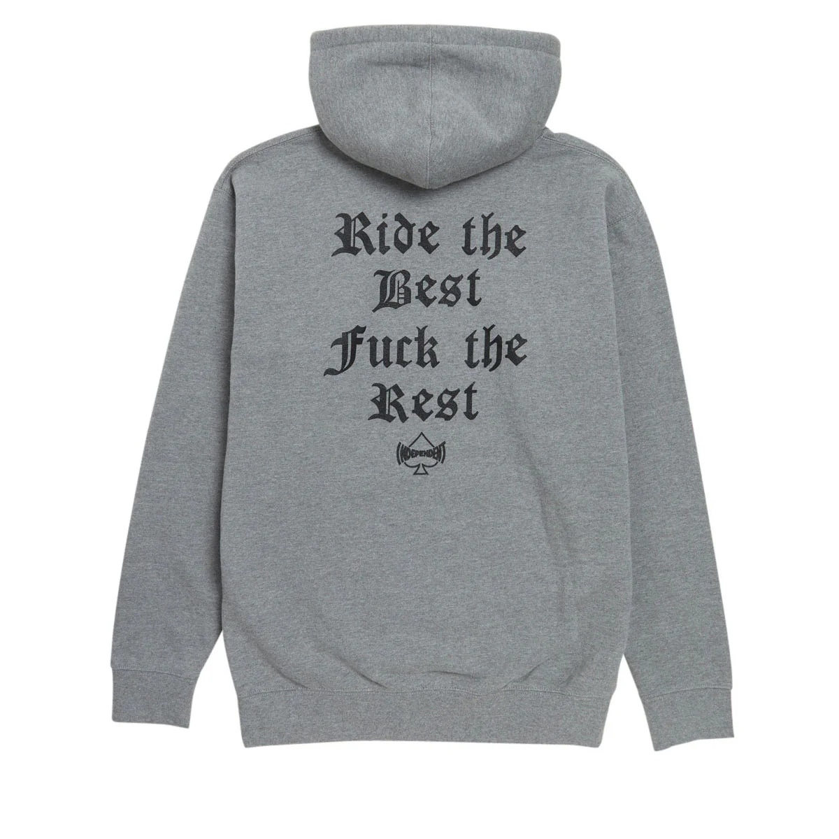 Independent x Motörhead Warpig Hoodie - Gunmetal Heather - Image 2