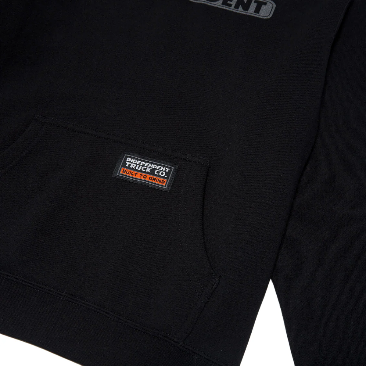 Independent Youth Bar Logo Reflective Hoodie - Black/Reflective - Image 2