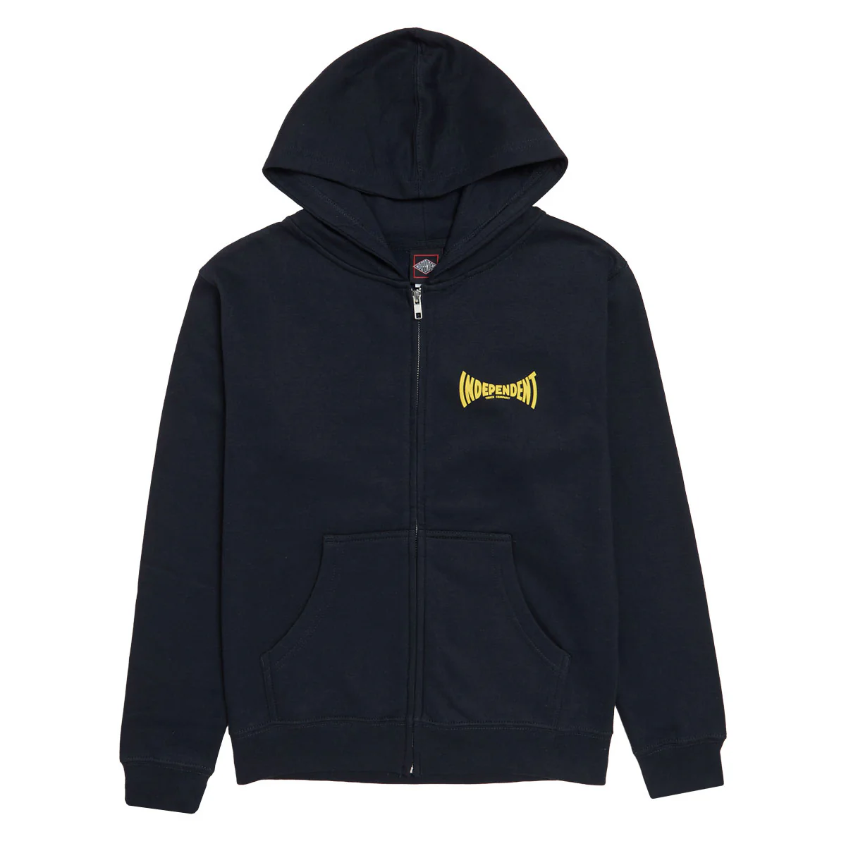 Independent Youth Sacrificial Span Zip Up Hoodie - Navy - Image 2