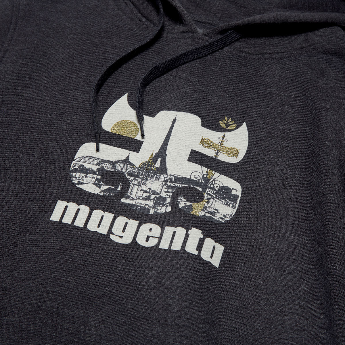 IPath x Magenta IParis Hoodie - Charcoal - Image 2