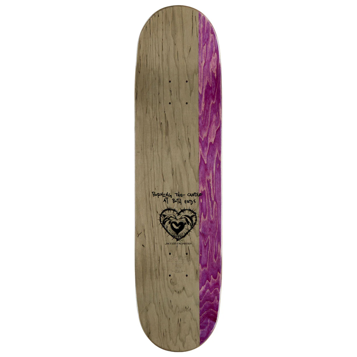 Jacuzzi Unlimited Burnt Ends EX7 Skateboard Complete - 8.50" - Image 2