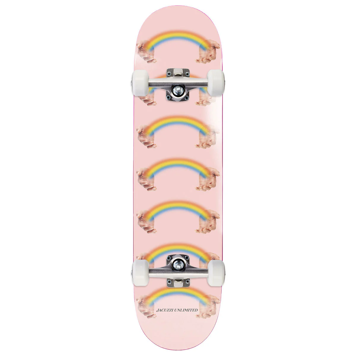 Jacuzzi Unlimited Rainbow Hands Jet Ski EX7 Skateboard Complete - 8.25"