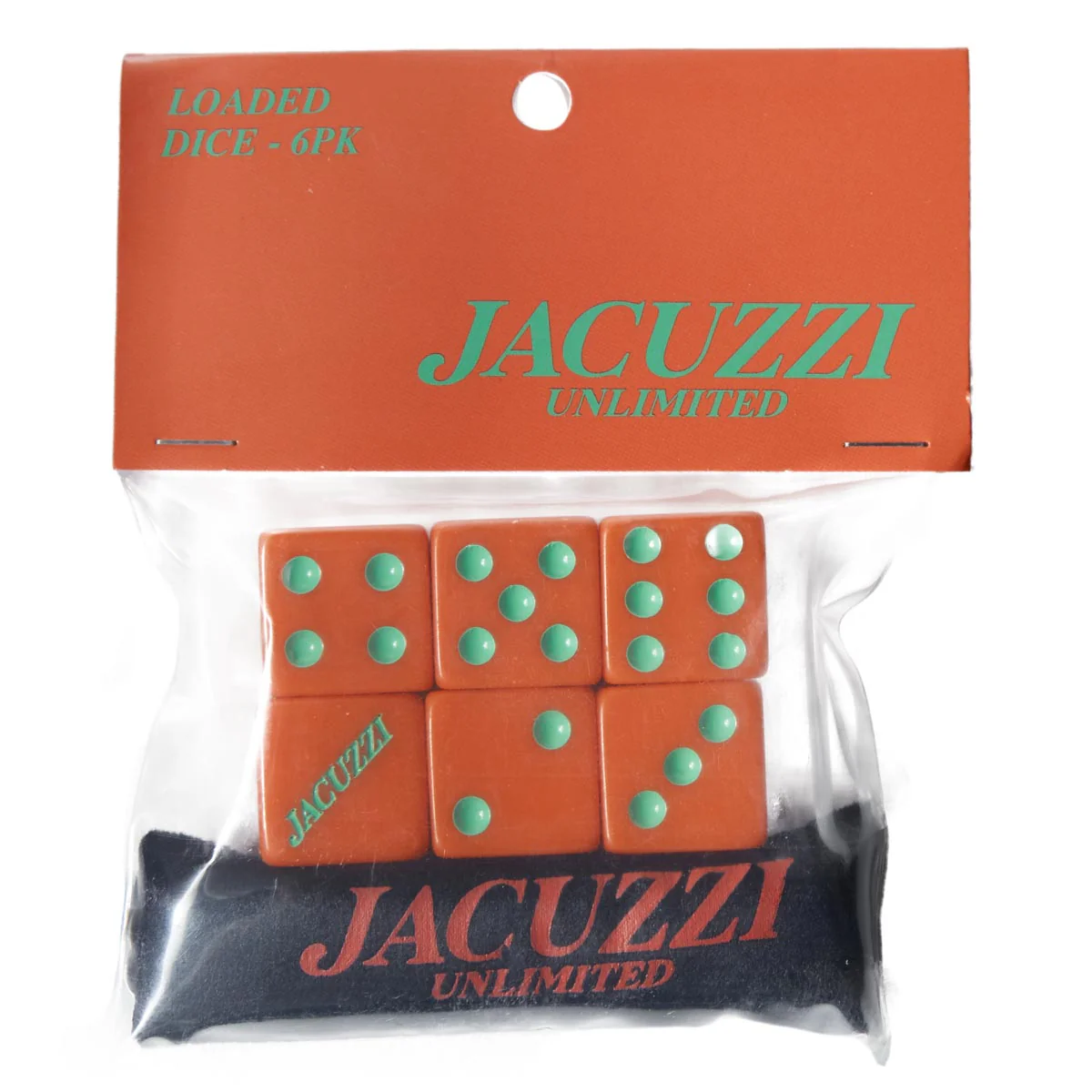 Jacuzzi Unlimited Snake Eyes Loaded Dice - Salmon - Image 3