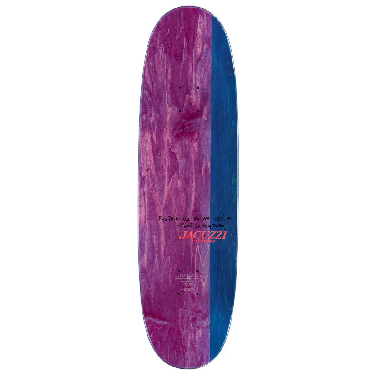 Jacuzzi Unlimited Tony Latham Frog EX7 Skateboard Deck - 9.125" - Image 2