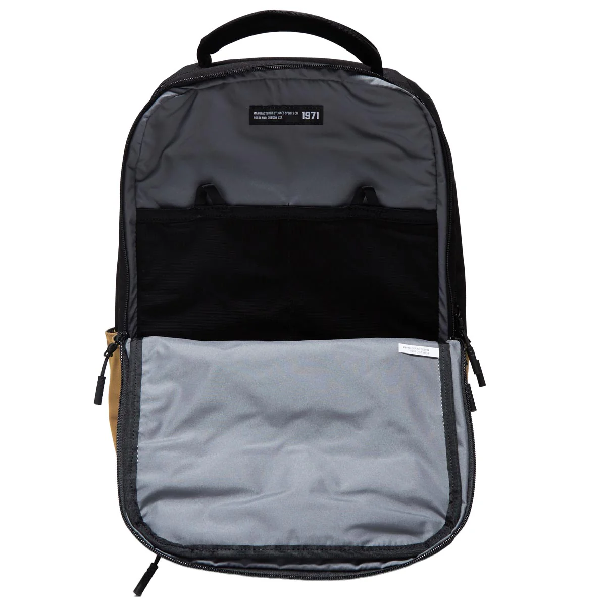 Jones A2 Backpack - Black/Wheat - Image 4