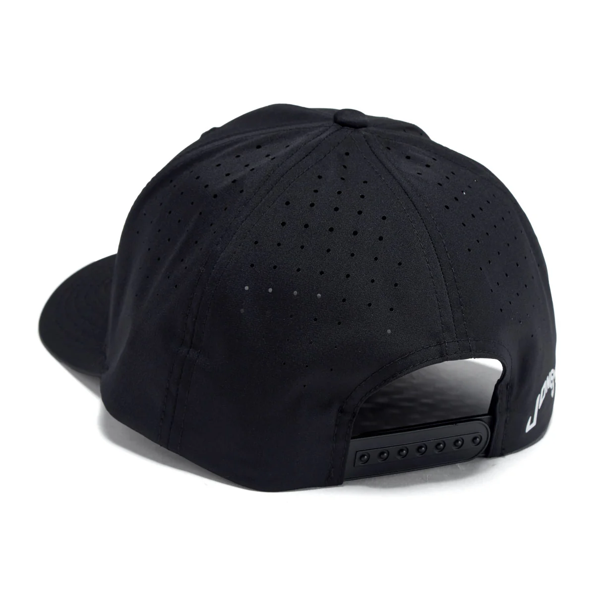 Jones Athletic Utility Curved Snapback Hat - Black - Image 2