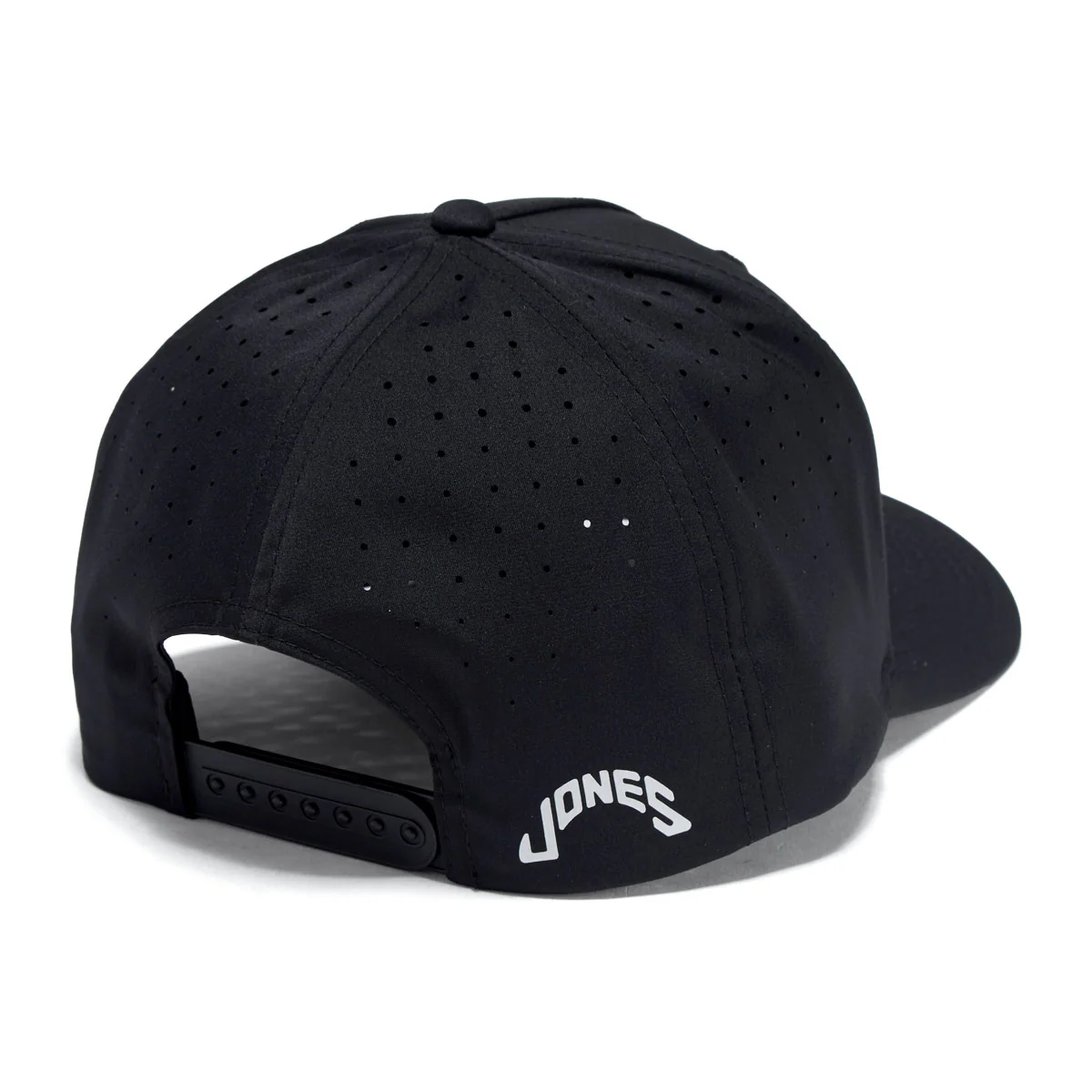 Jones Athletic Utility Curved Snapback Hat - Black - Image 3