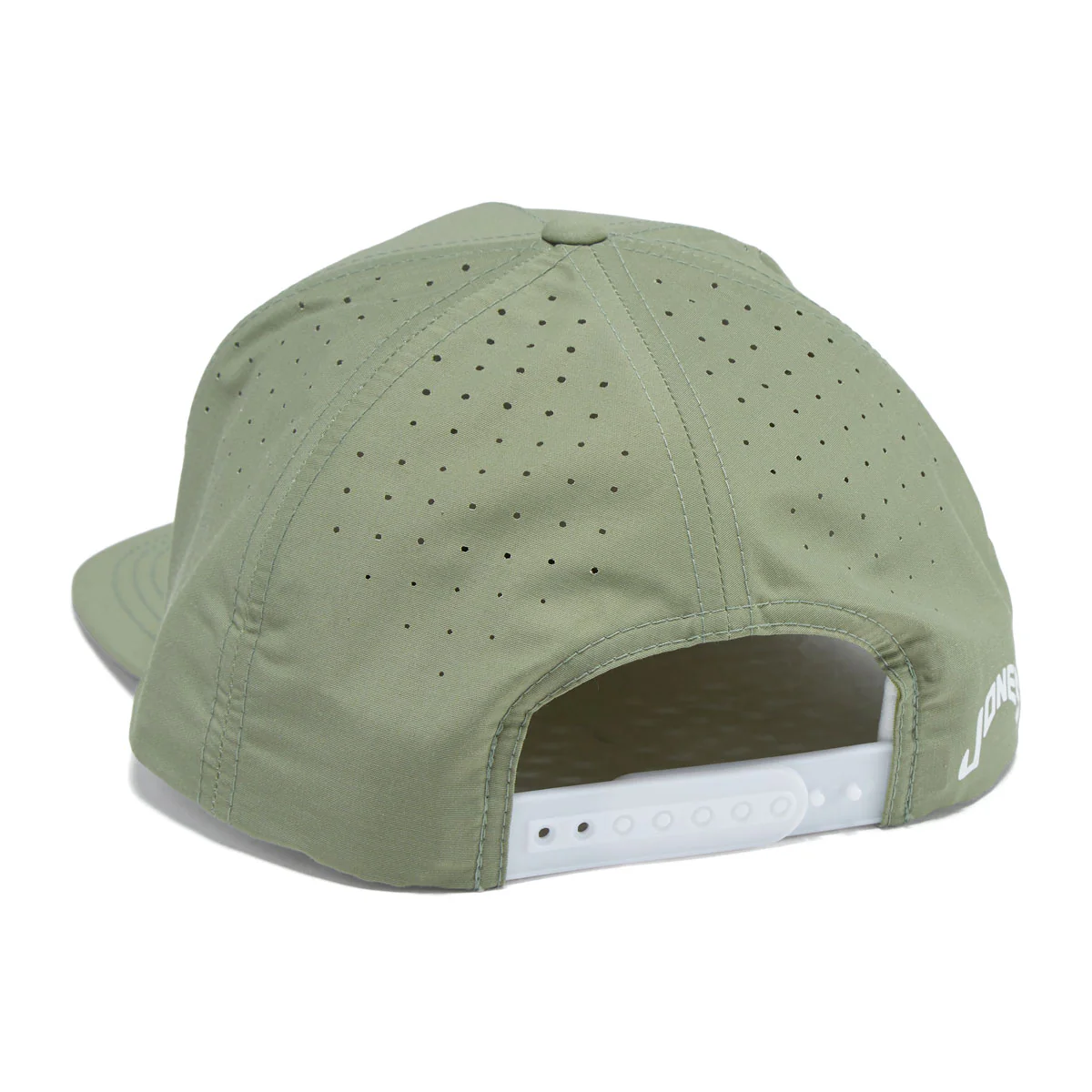 Jones Athletic Utility Curved Snapback Hat - Olive - Image 2
