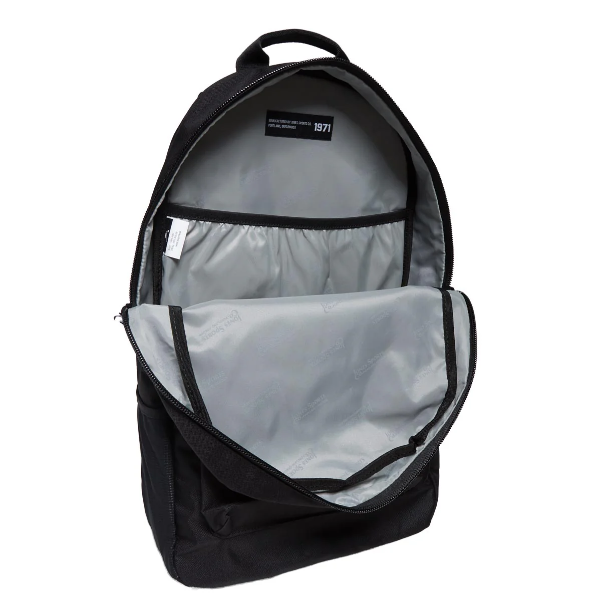 Jones Varsity Backpack - Black - Image 4