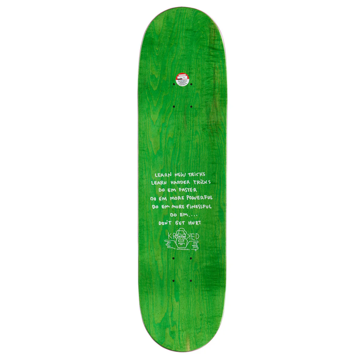 Krooked Cernicky Devil Ed Skateboard Deck - 8.50" - Image 2