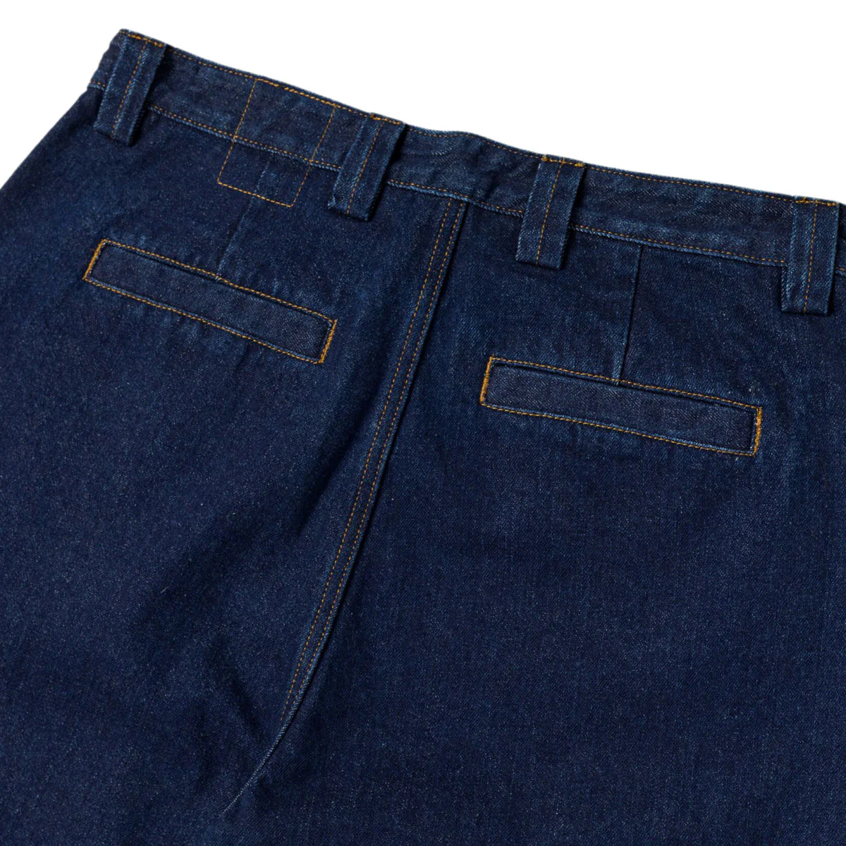 Krooked Eyes Denim Twill Jeans - Dark Rinse Denim - Image 6