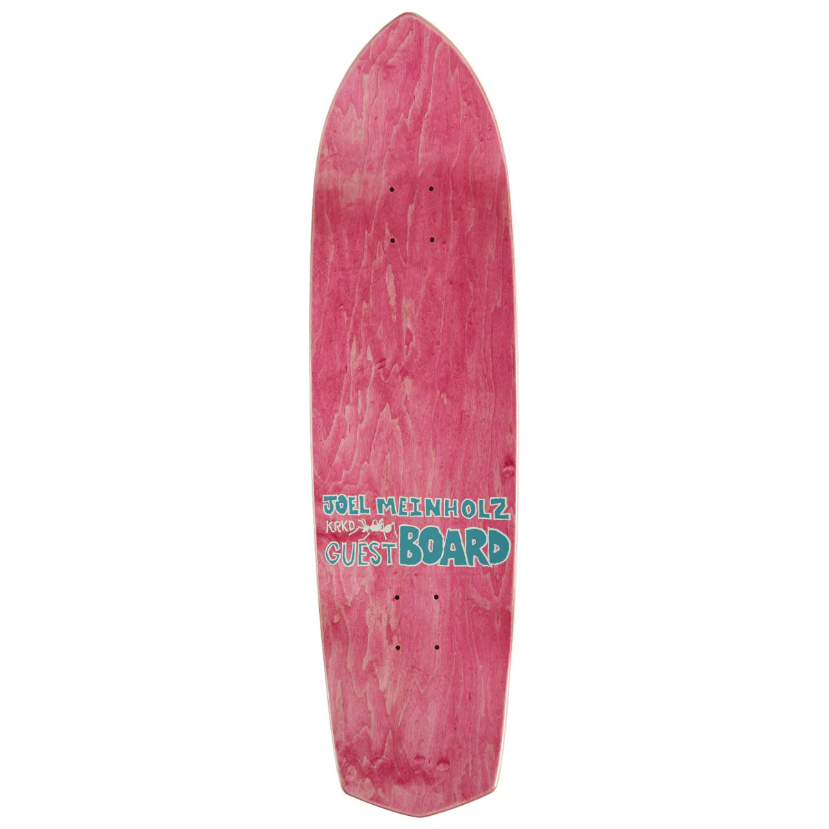 Krooked Joel Meinholz Guest Pro Zig Zagger Skateboard Complete - Light Blue - 8.62" - Image 2
