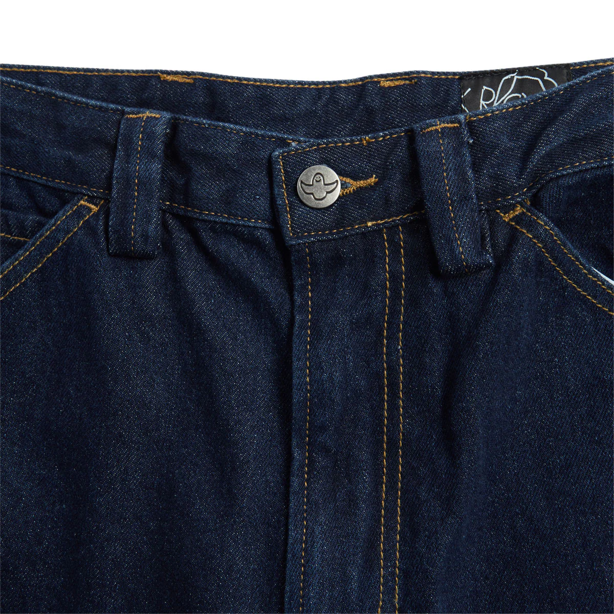 Krooked Koffin Carpenter Jeans - Dark Rinse Denim - Image 6