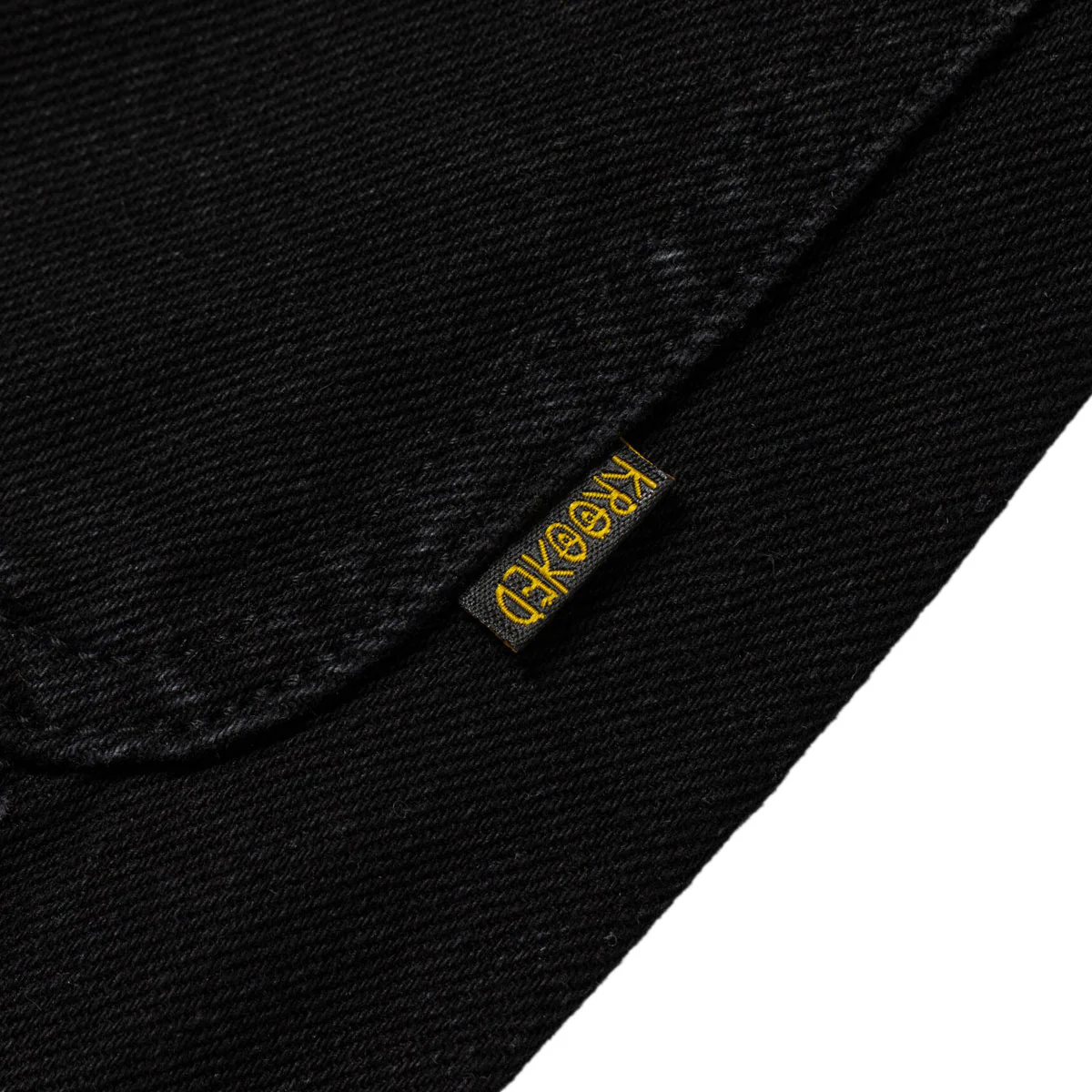 Krooked Koffin Carpenter Jeans - Black Denim - Image 6
