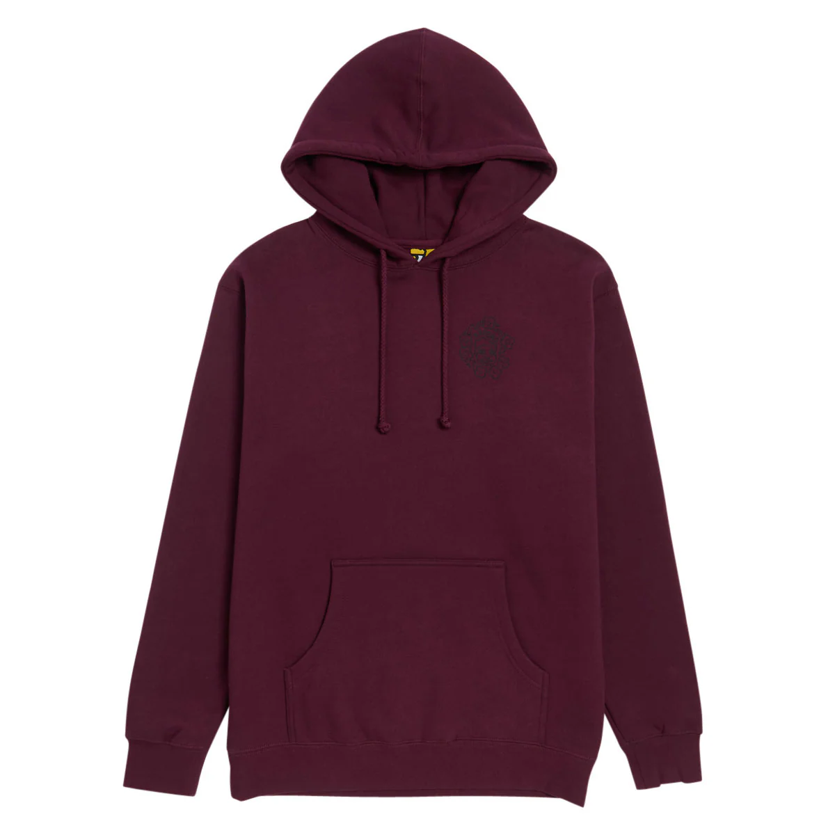 Krooked MG Hoodie - Maroon/Black/Multi Color - Image 2