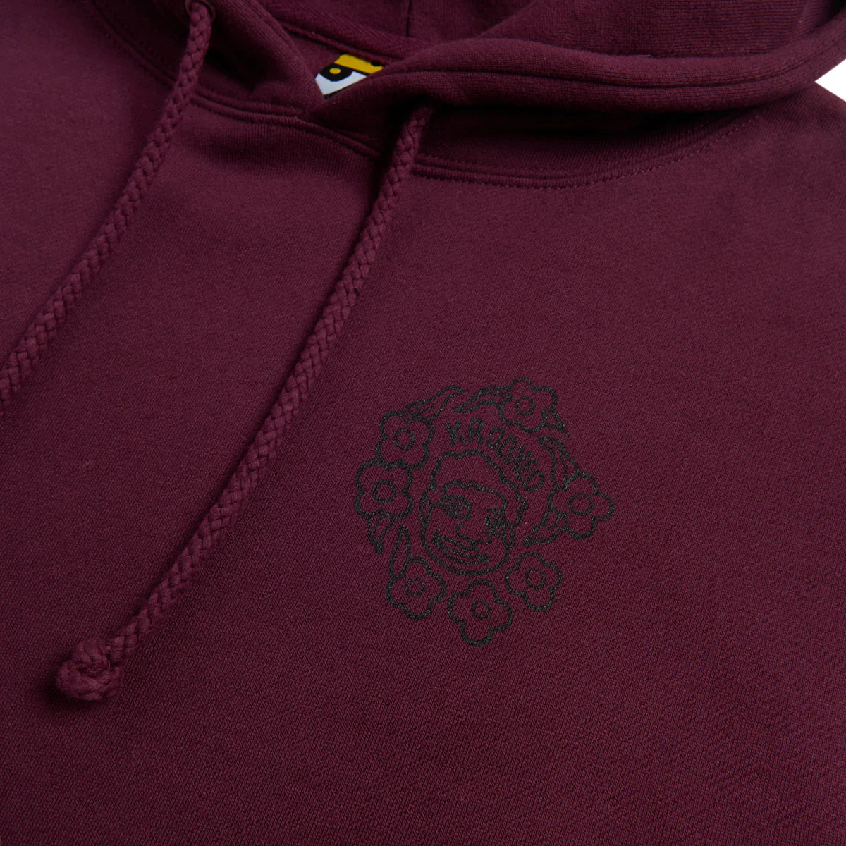 Krooked MG Hoodie - Maroon/Black/Multi Color - Image 3