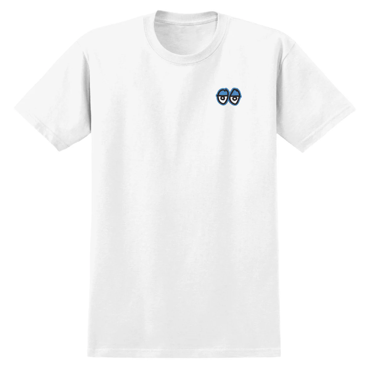 Krooked New Tricks T-Shirt - White/Blue/Black/White - Image 2