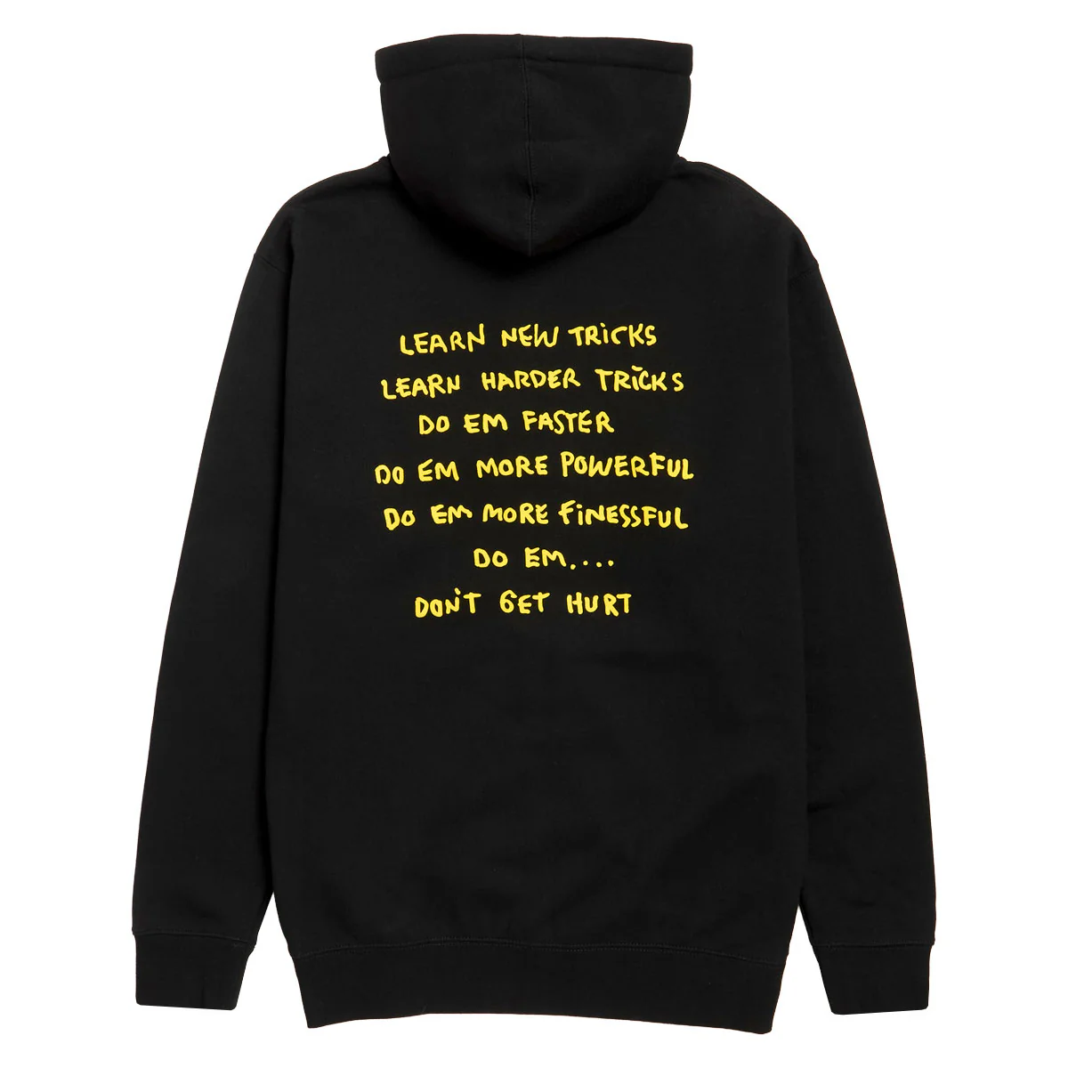 Krooked New Tricks Zip Up Hoodie - Black/Yellow/Black/White - Image 2