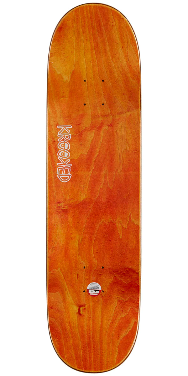 Krooked Team Eyes Skateboard Deck - 8.25" - Image 2