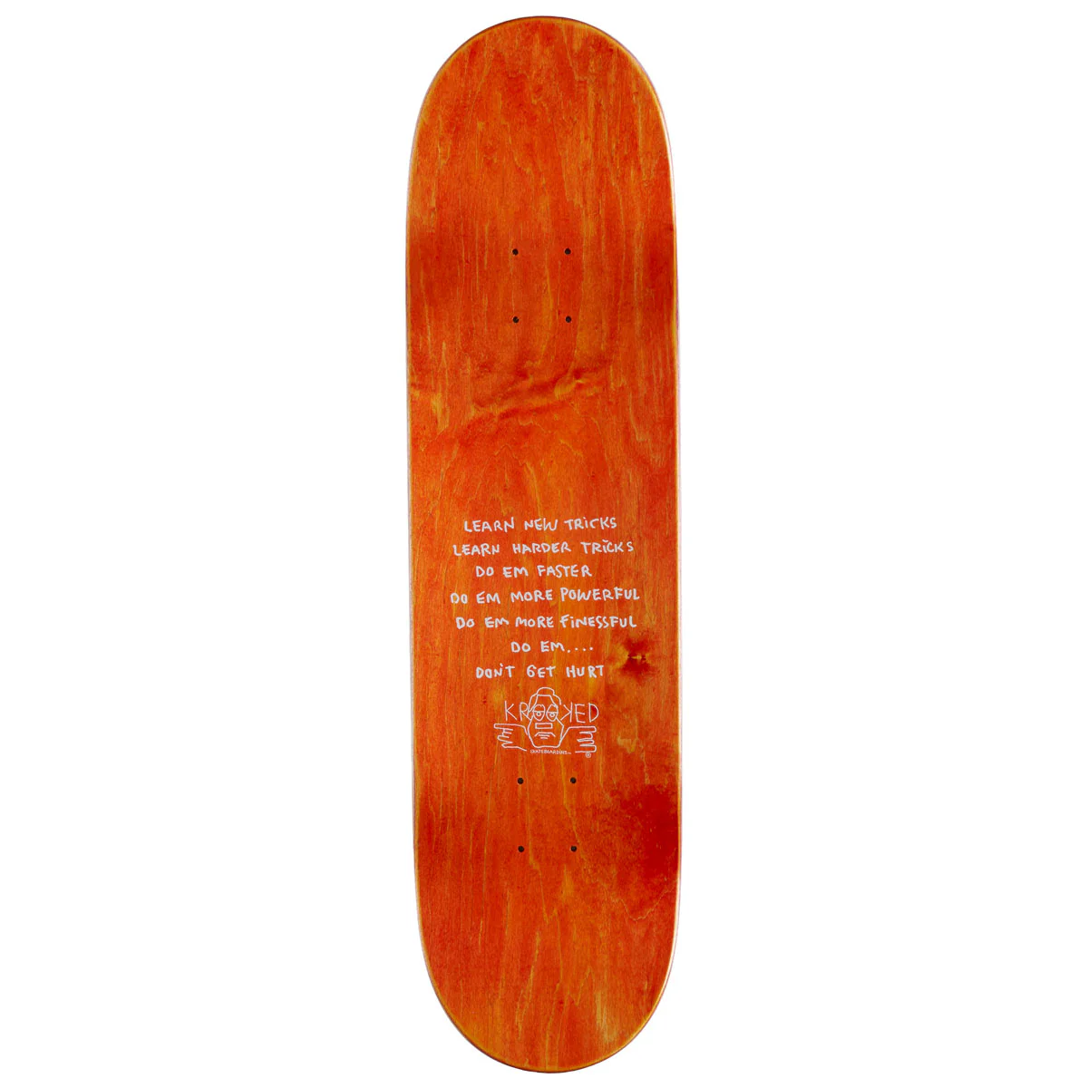 Krooked Worrest Redux Skateboard Deck - 8.50" - Image 2