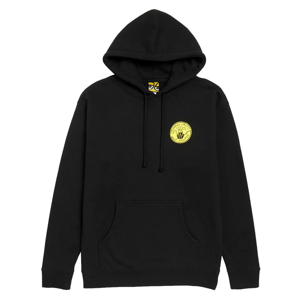 Krooked x Quartersnacks Snackman Hoodie - Black - Image 2