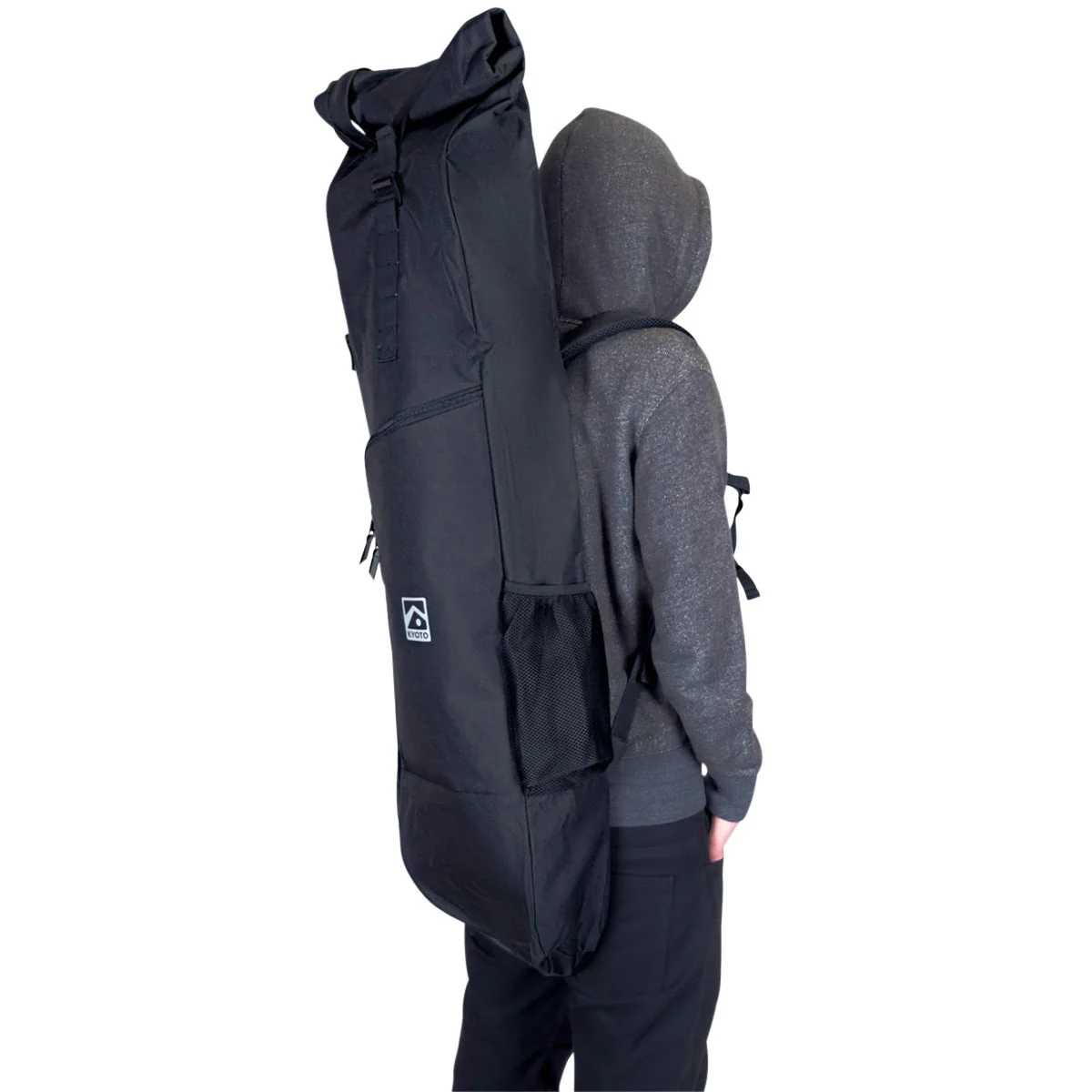 Kyoto Longboard Base Bag - Black Ripstop - Image 4