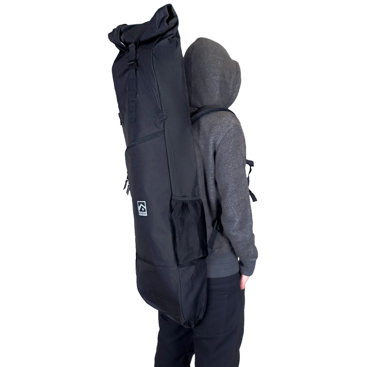 Kyoto Longboard Base Bag - Grey Ripstop - Image 4