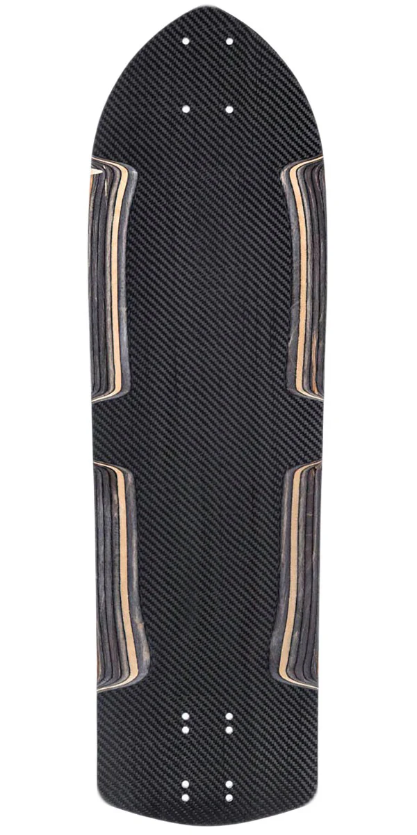 Landyachtz Obsidian Longboard Deck - Natural - Image 2