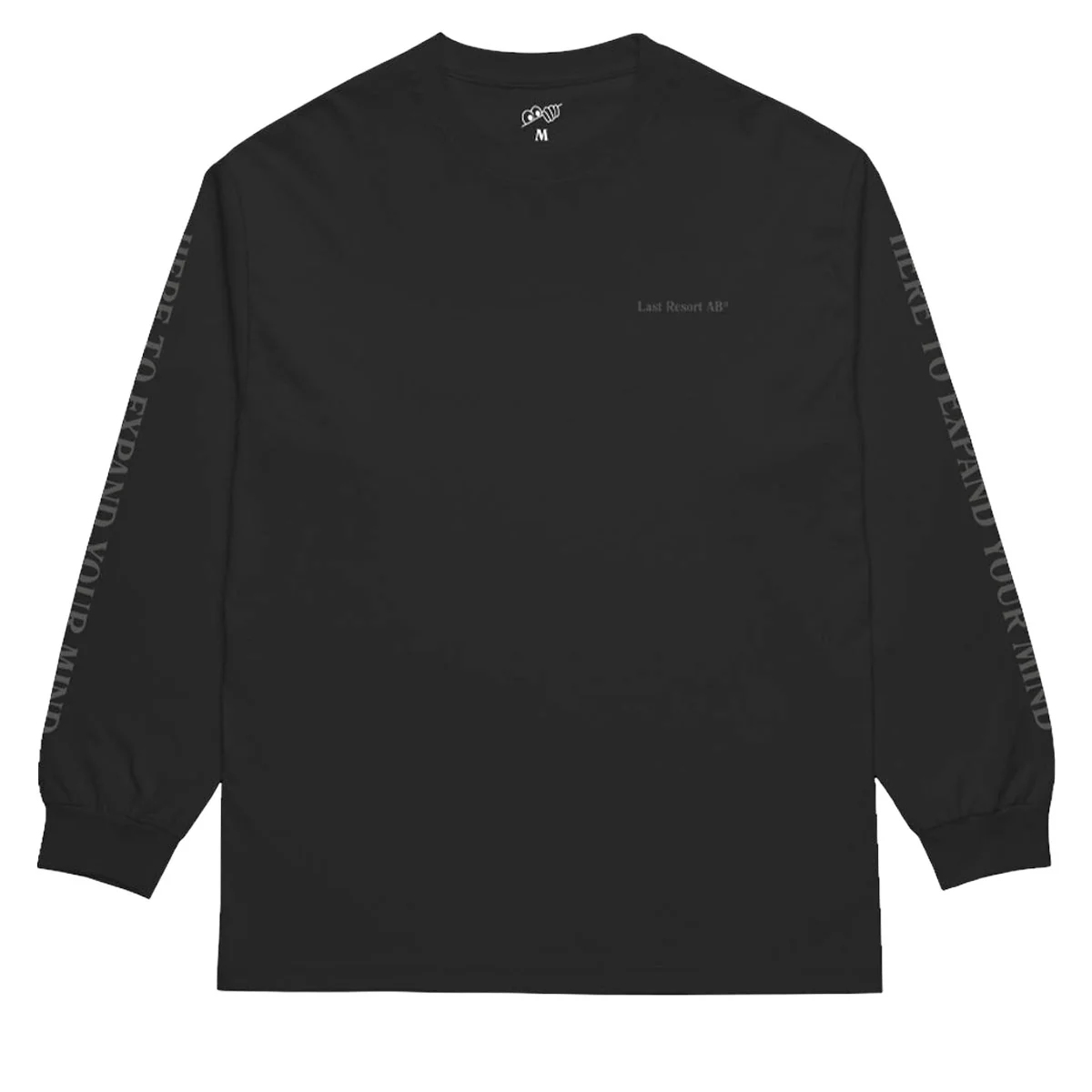 Last Resort AB Atlas Mind Long Sleeve T-Shirt - Black/Grey - Image 2