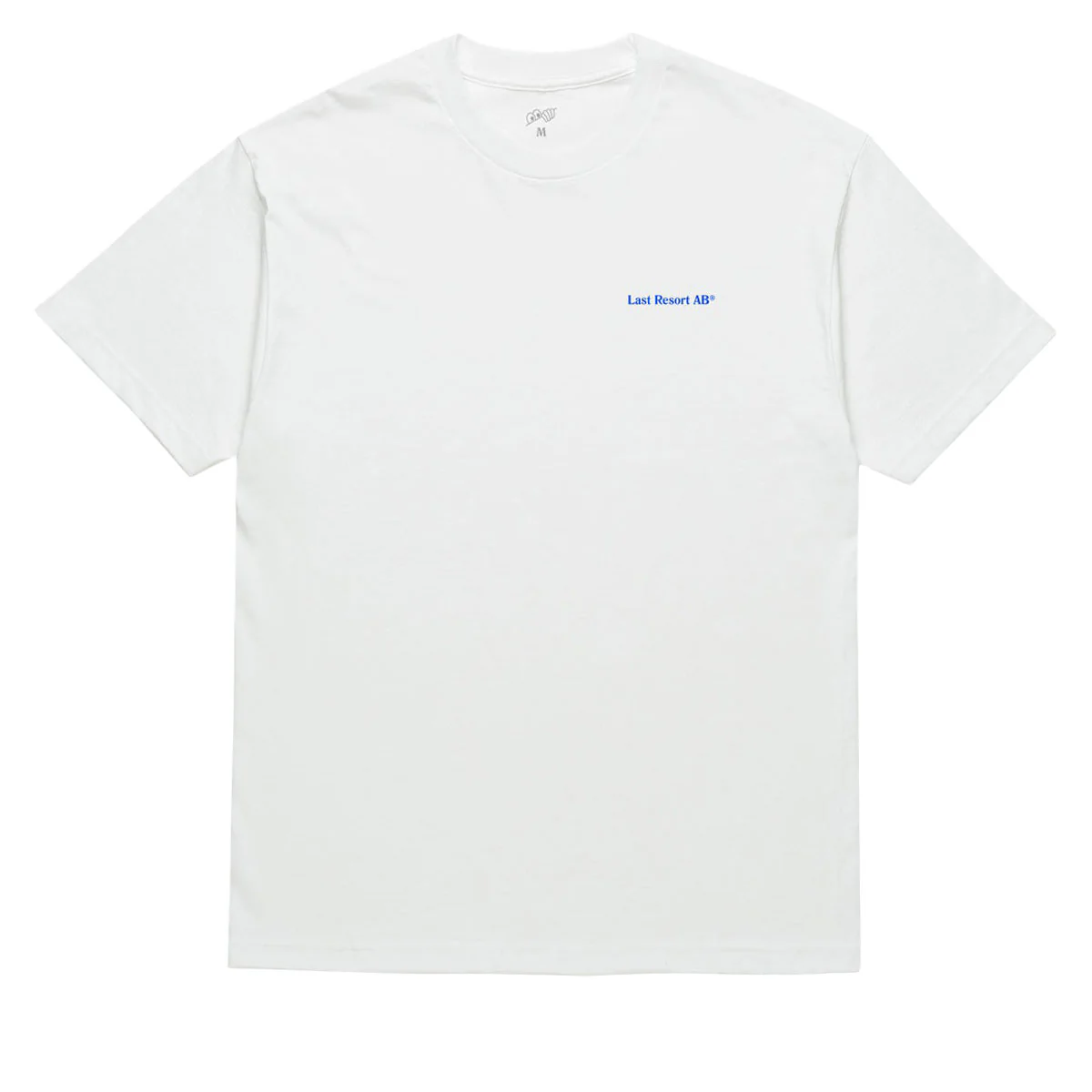 Last Resort AB Atlas Monogram T-Shirt - White/Reflex Blue - Image 2