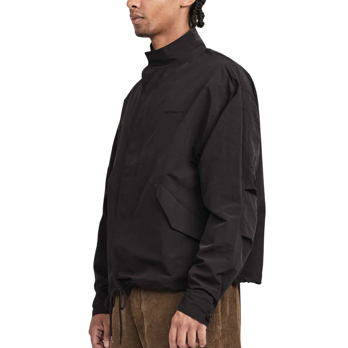 Last Resort AB Cropped Parka Jacket - Black - Image 2