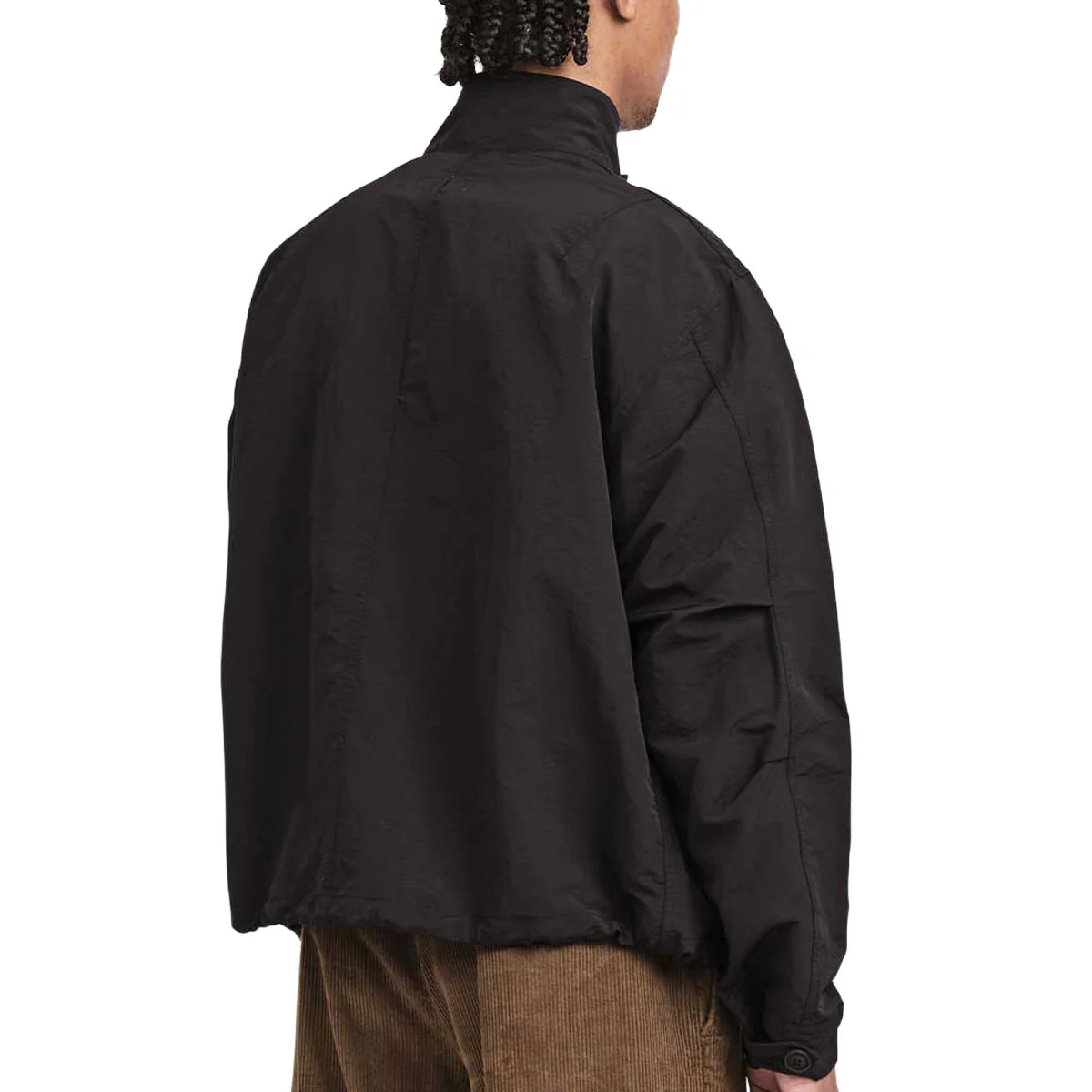 Last Resort AB Cropped Parka Jacket - Black - Image 3