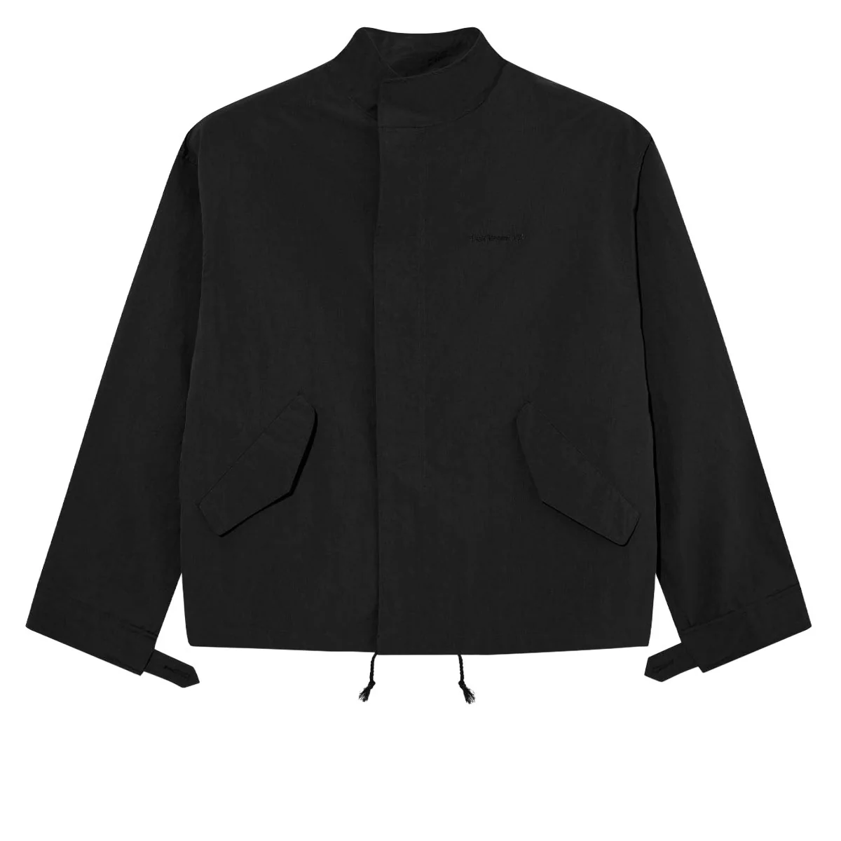 Last Resort AB Cropped Parka Jacket - Black - Image 6