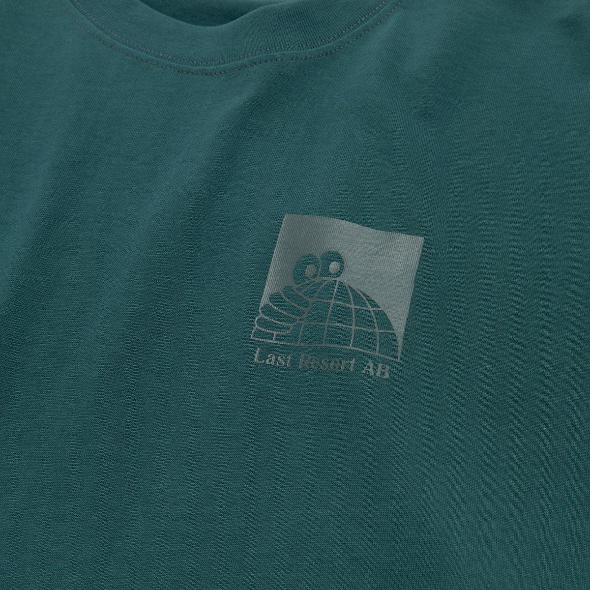 Last Resort AB Little AB Flatlock T-Shirt - Dark Teal - Image 2