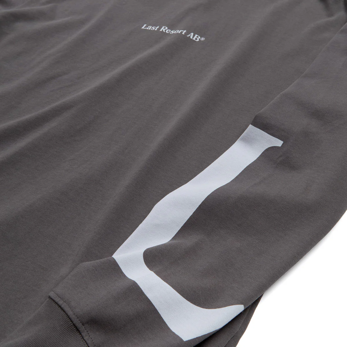 Last Resort AB Long Sleeve T-Shirt - Asphalt Grey - Image 3
