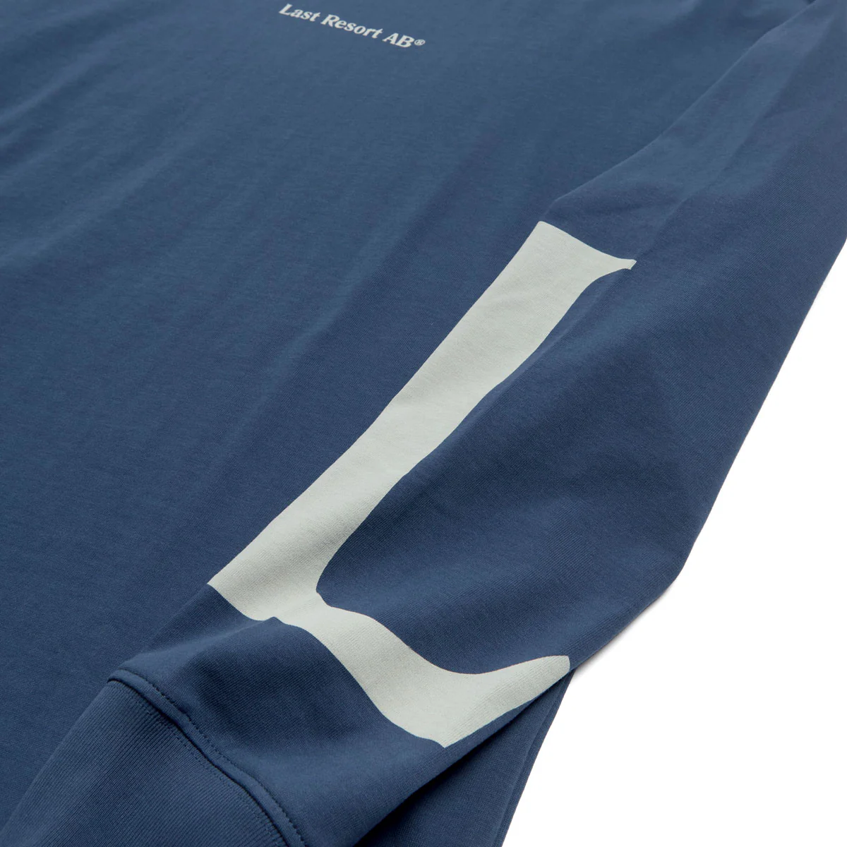 Last Resort AB Long Sleeve T-Shirt - Mid Blue - Image 2