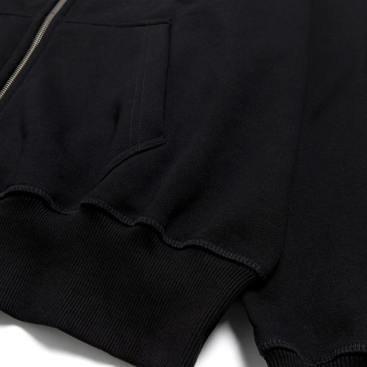 Last Resort AB Script Logo Zip Hoodie - Black - Image 4