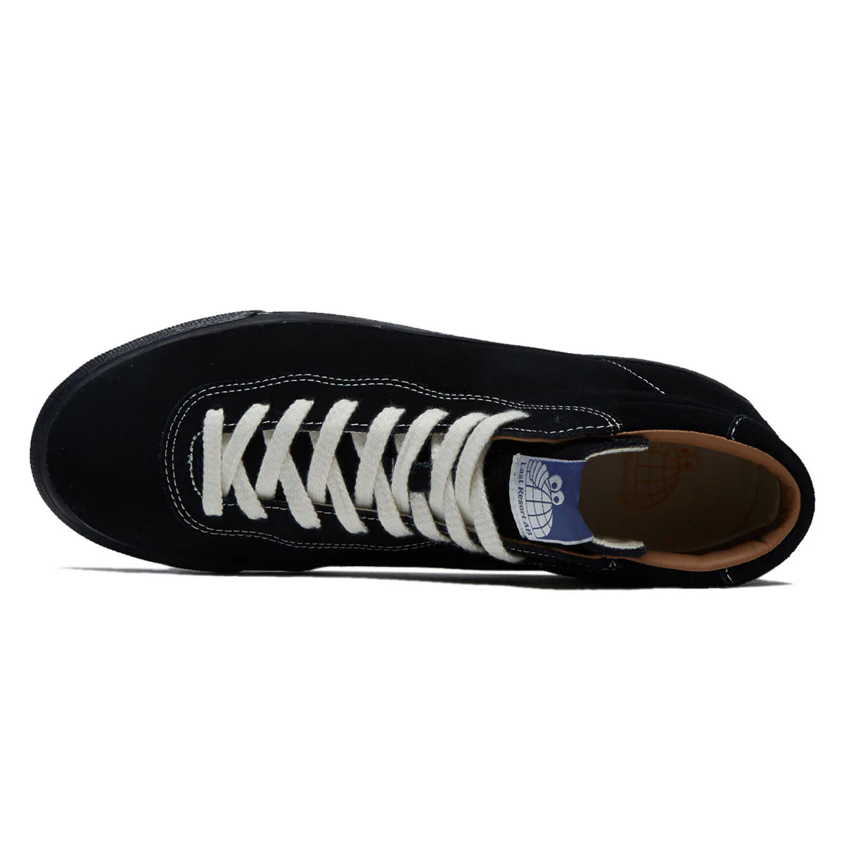 Last Resort AB VM001 Suede Hi Shoes - Black/White/Black - Image 3
