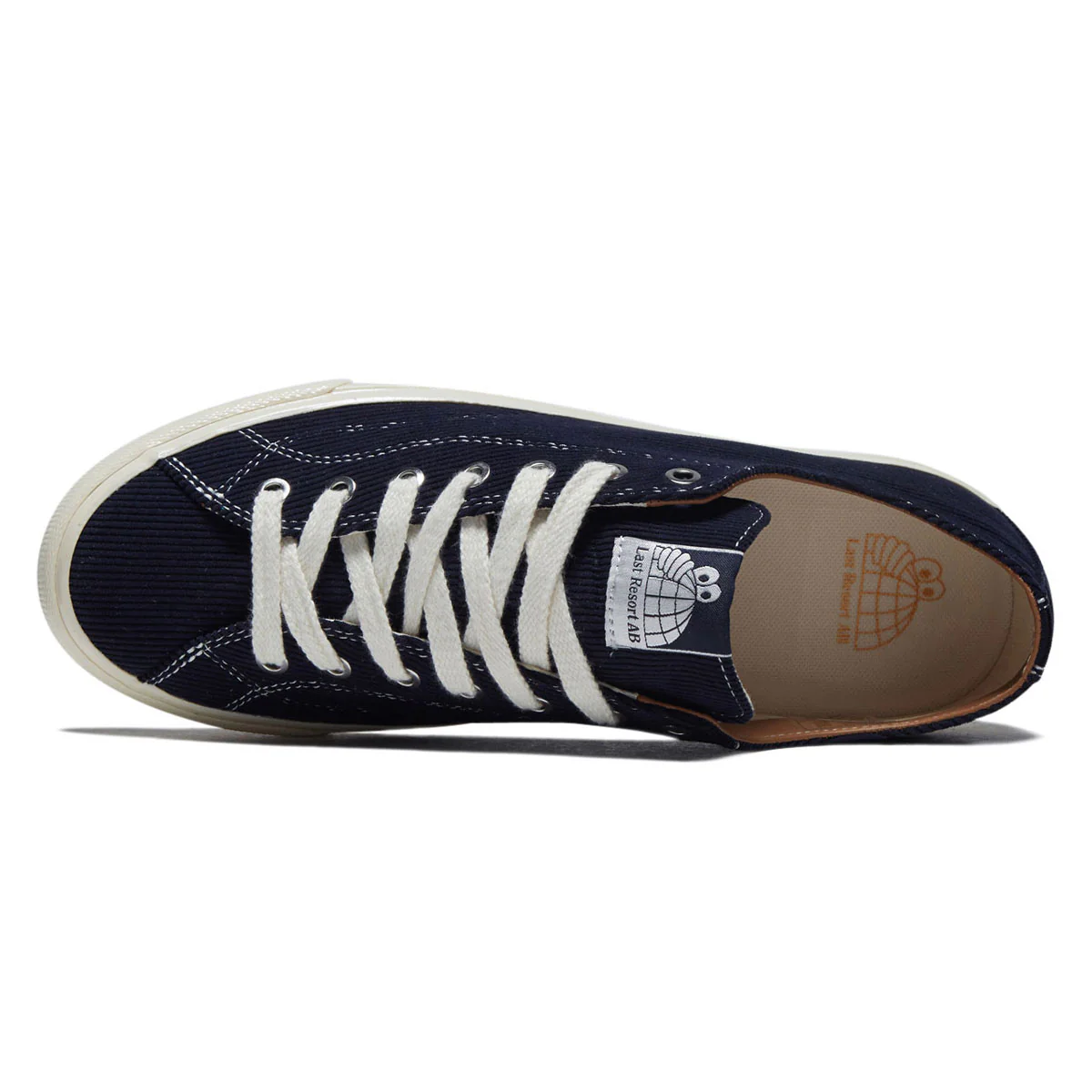 Last Resort AB VM003 Cord Lo Shoes - Dark Navy/White - Image 3