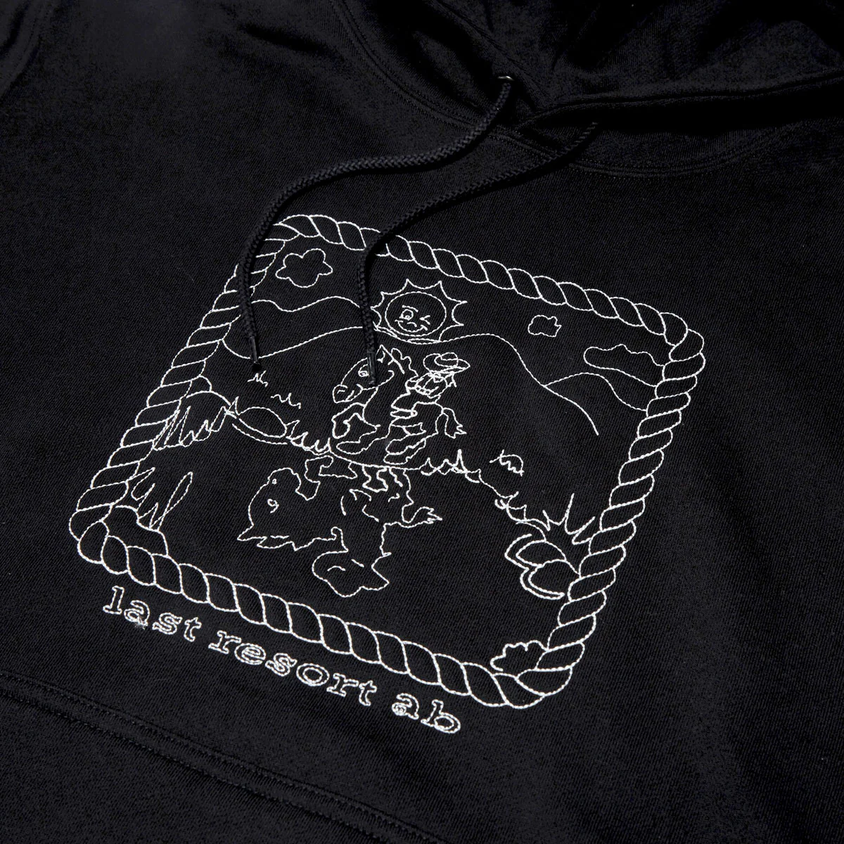 Last Resort AB Western Hoodie - Black - Image 2