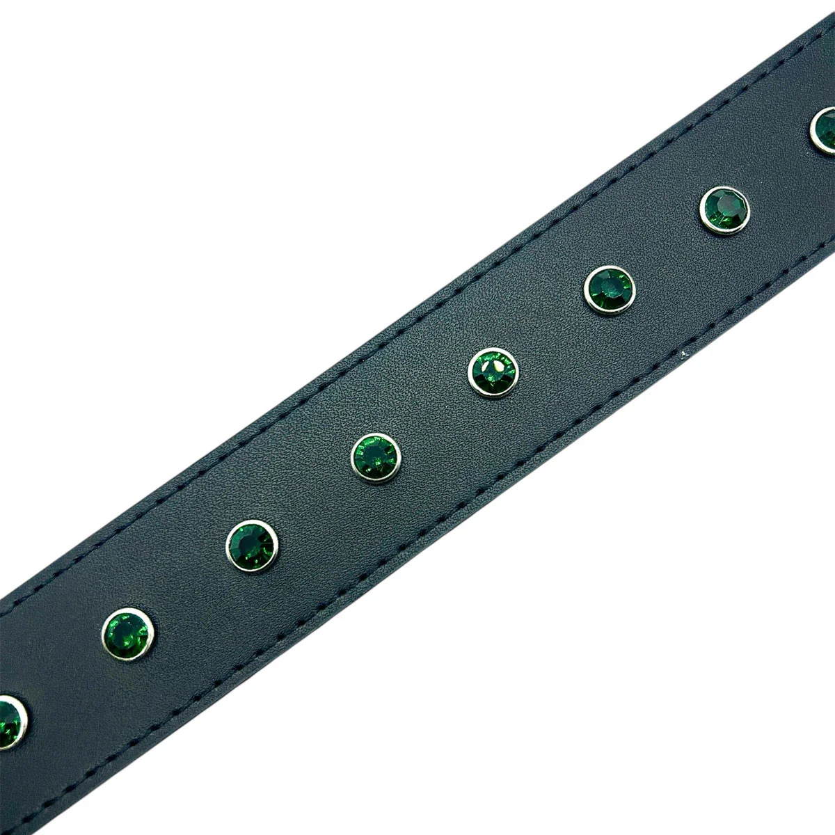 Loosey Rhinestone Belt - Black - Image 2