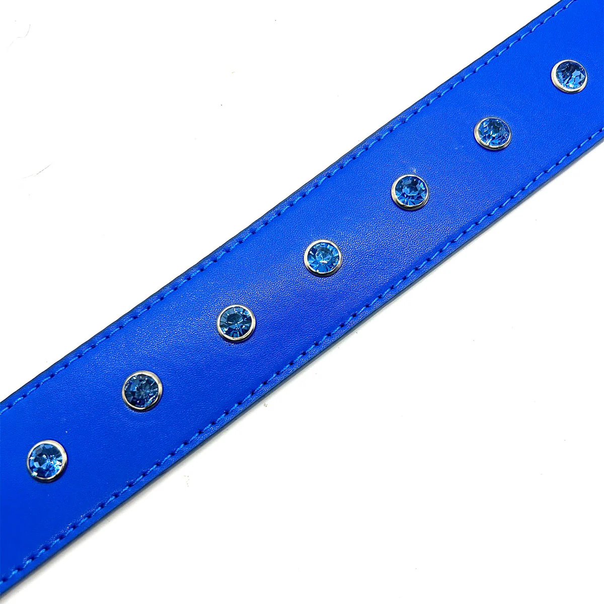 Loosey Rhinestone Belt - Royal Blue - Image 2