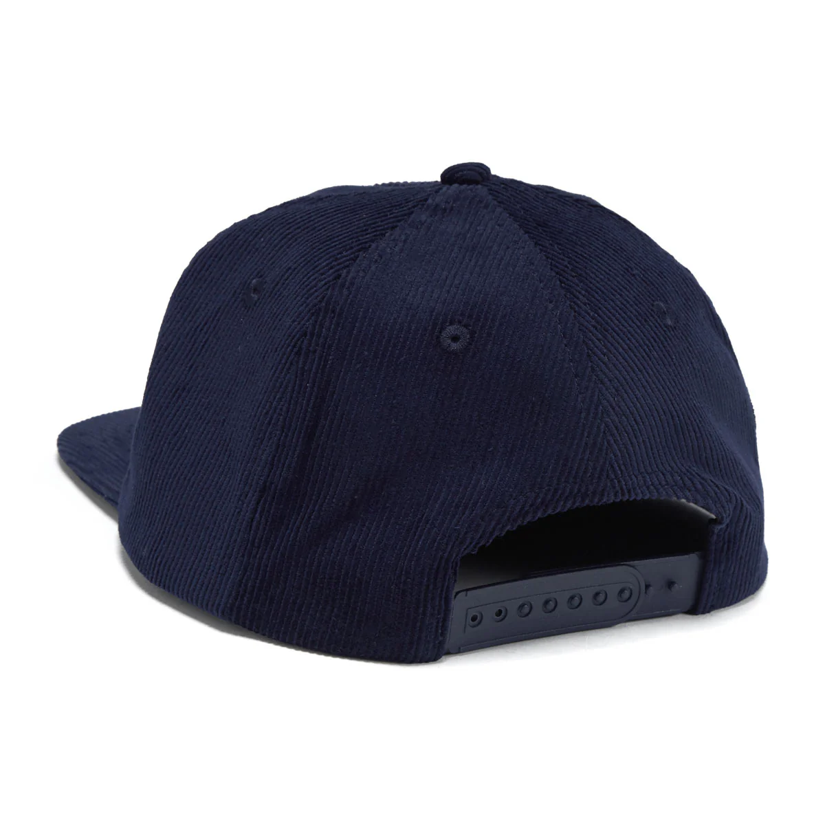 Loosey Studded Snapback Hat - Navy Corduroy - Image 2