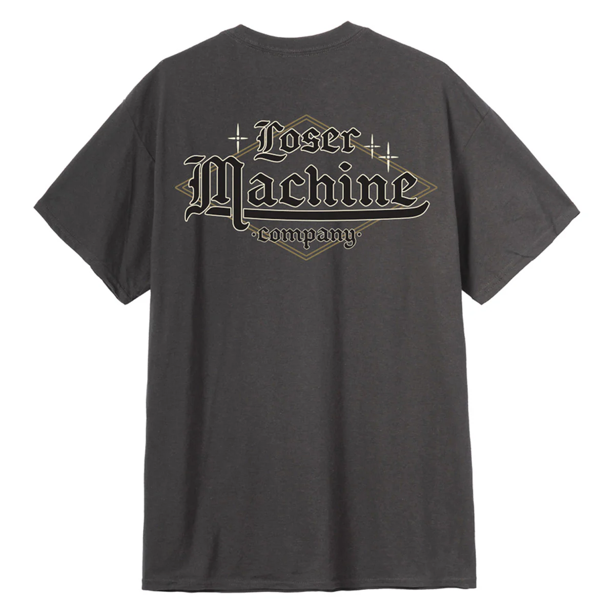 Loser Machine Upper Class Pocket T-Shirt - Charcoal - Image 2