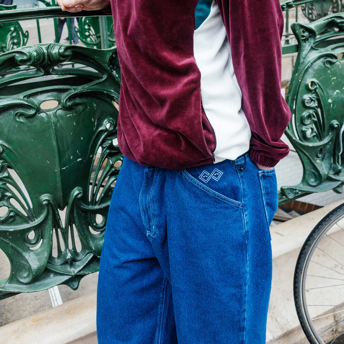Magenta Ledge Denim Jeans - Blue - Image 4