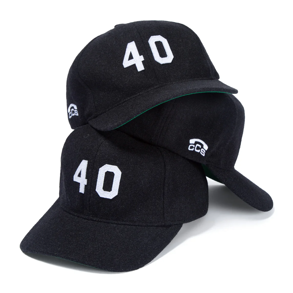 Mitchell & Ness x CCS 40 Year Wool Hat - Black - Image 4